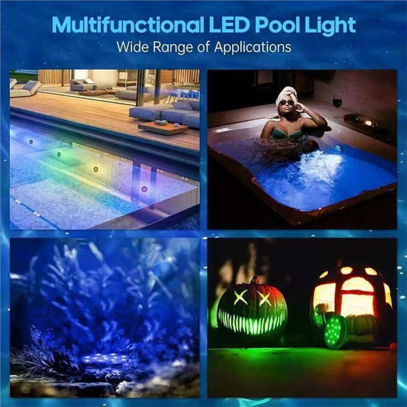 75STO-Rechargeable Underwater  - Pond Light Submersible recension och pris