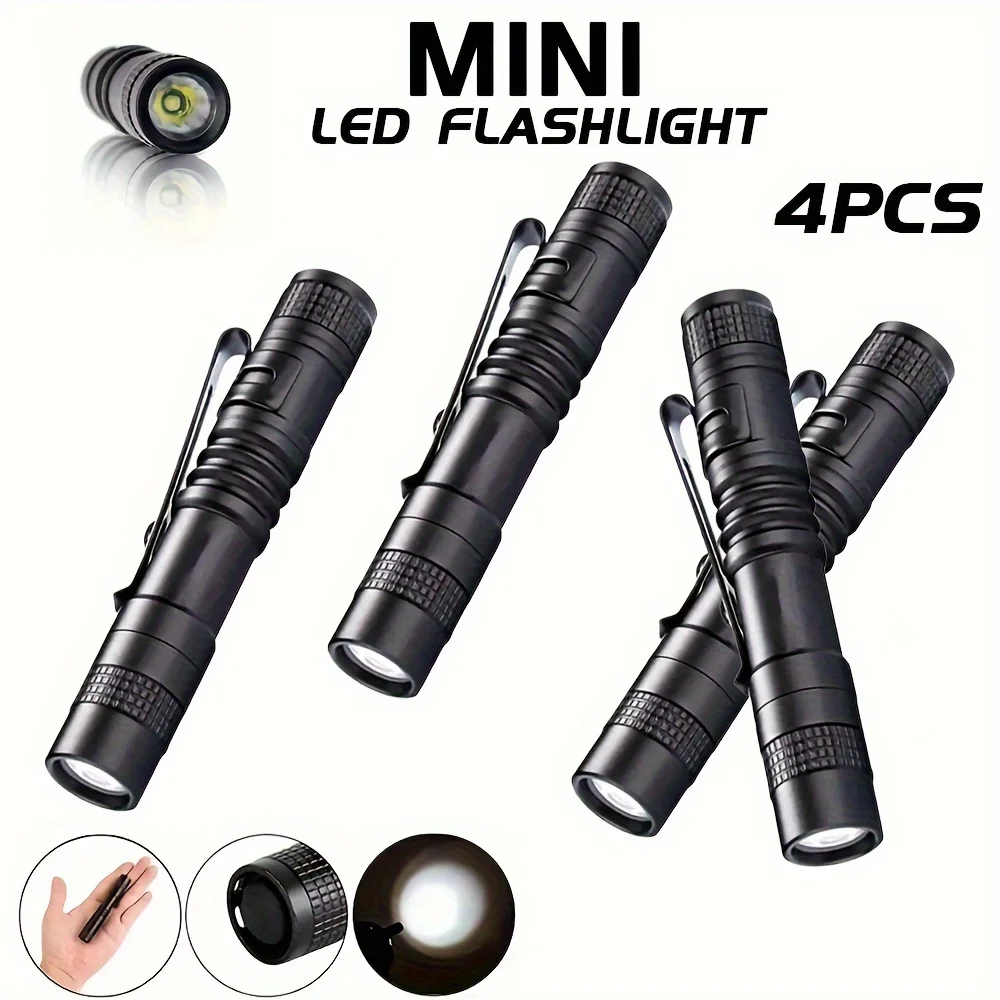 1-4PCS Mini Portable LED Pen L - Lighting Fixture Outdoor recension och pris