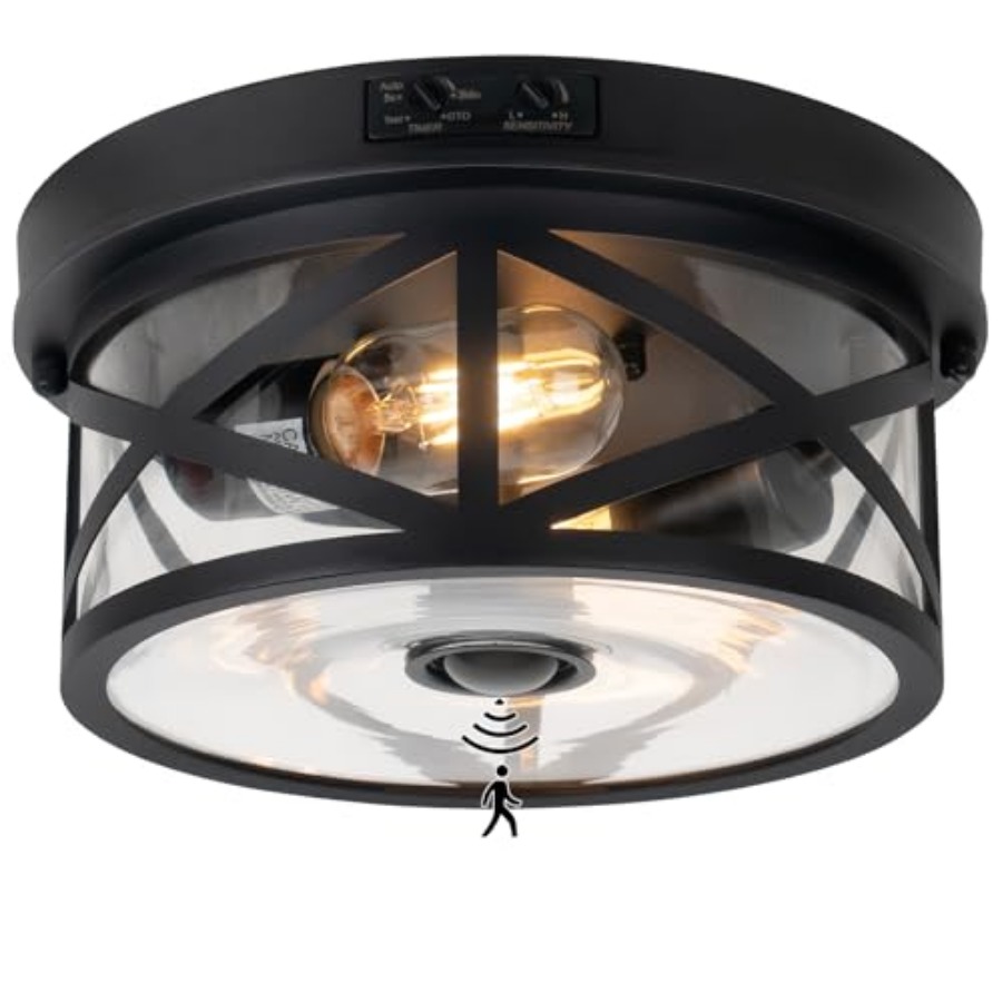 Motion Sensor Outdoor Ceiling  - Lighting Fixture Outdoor recension och pris