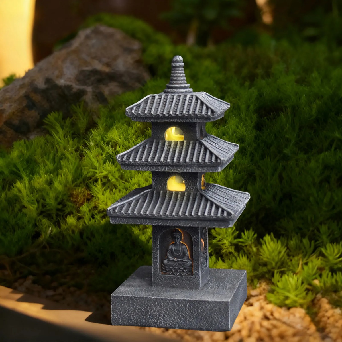 Solar Garden Lights Outdoor La - Outdoor Lighting Japanese recension och pris