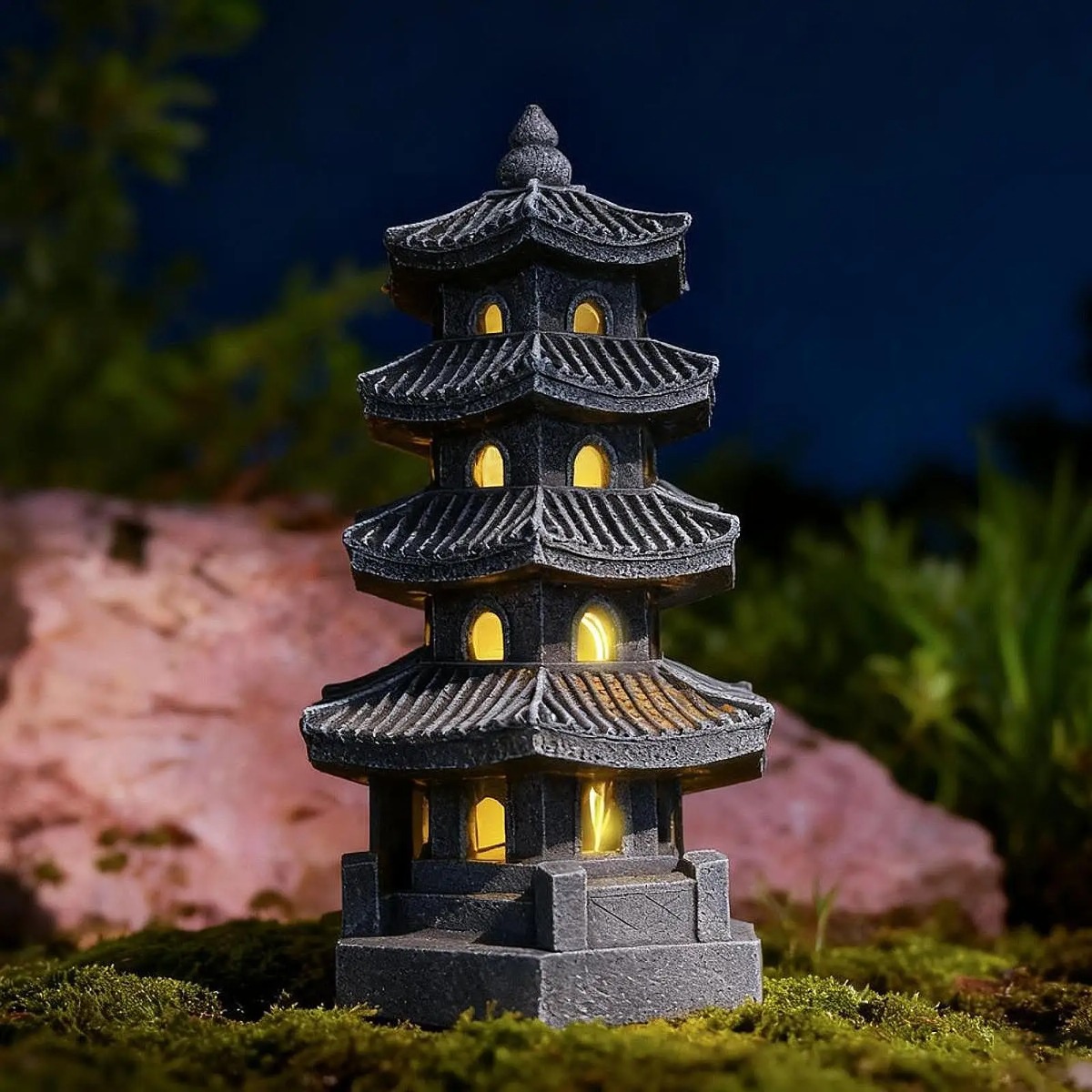 Solar Garden Lights Outdoor La - Outdoor Lighting Japanese recension och pris