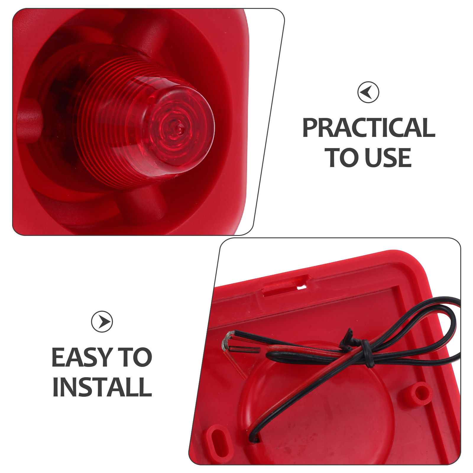 Sound and Light Alarm System H - Outdoor Lighting Warehouse recension och pris