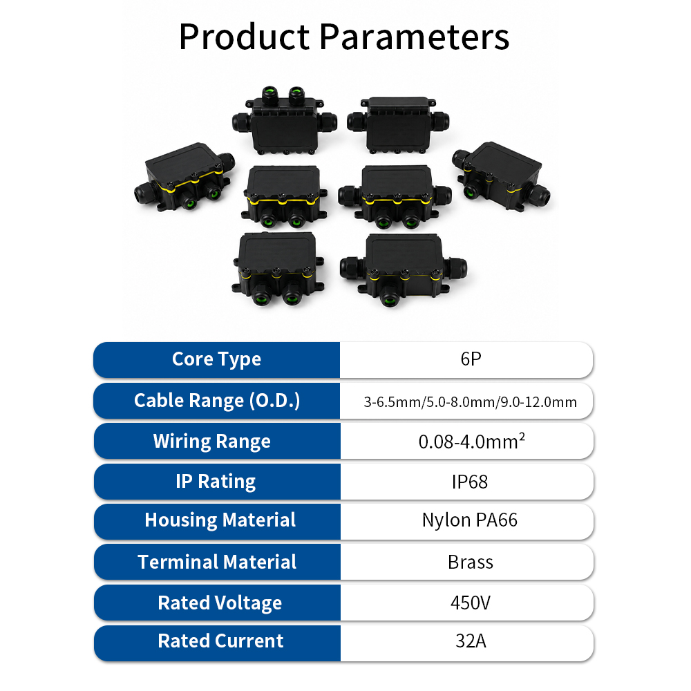 IP68 Waterproof Junction Box 2 - Outdoor Lighting Junction recension och pris