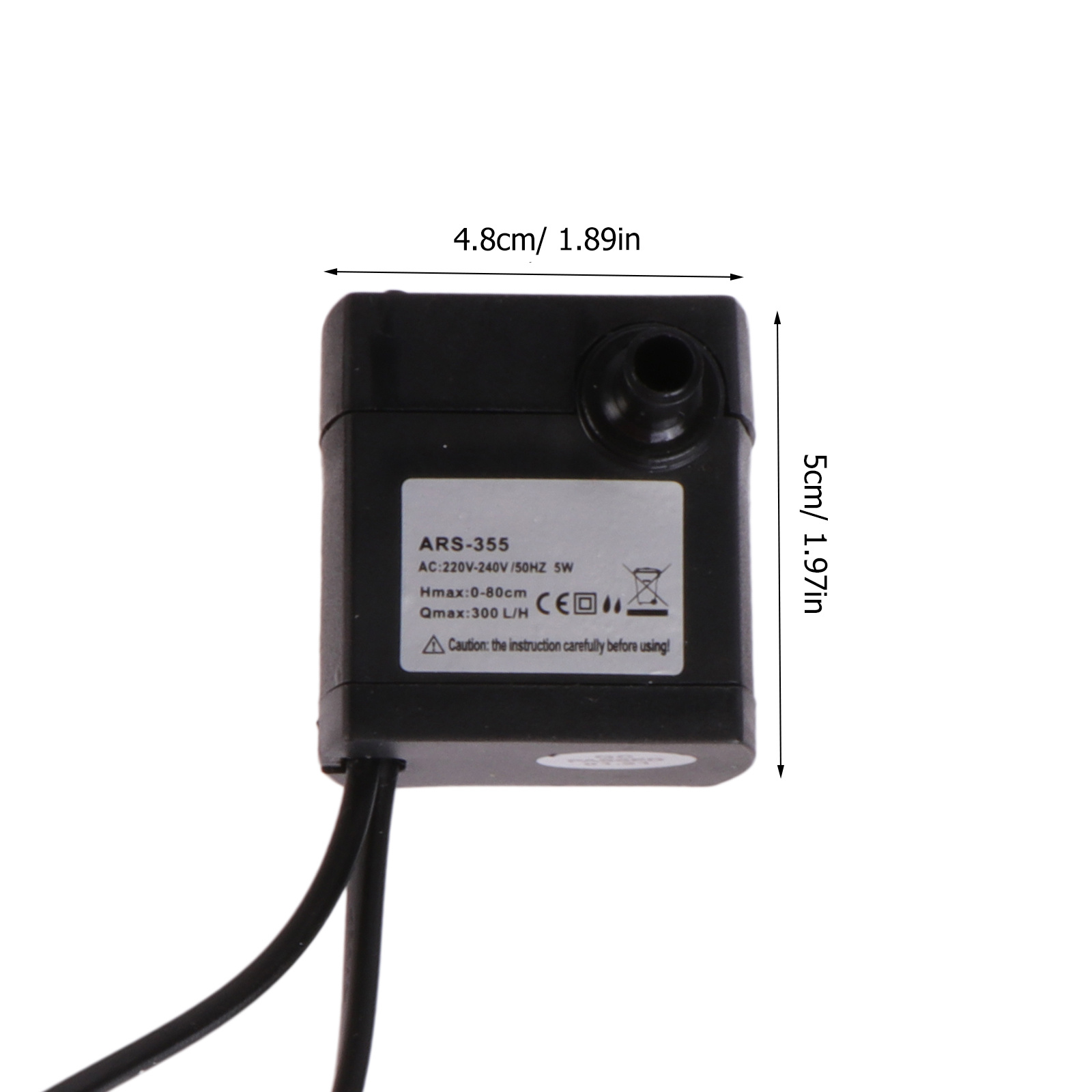 5W Submersible Circulating Wat - Pond Light Submersible recension och pris