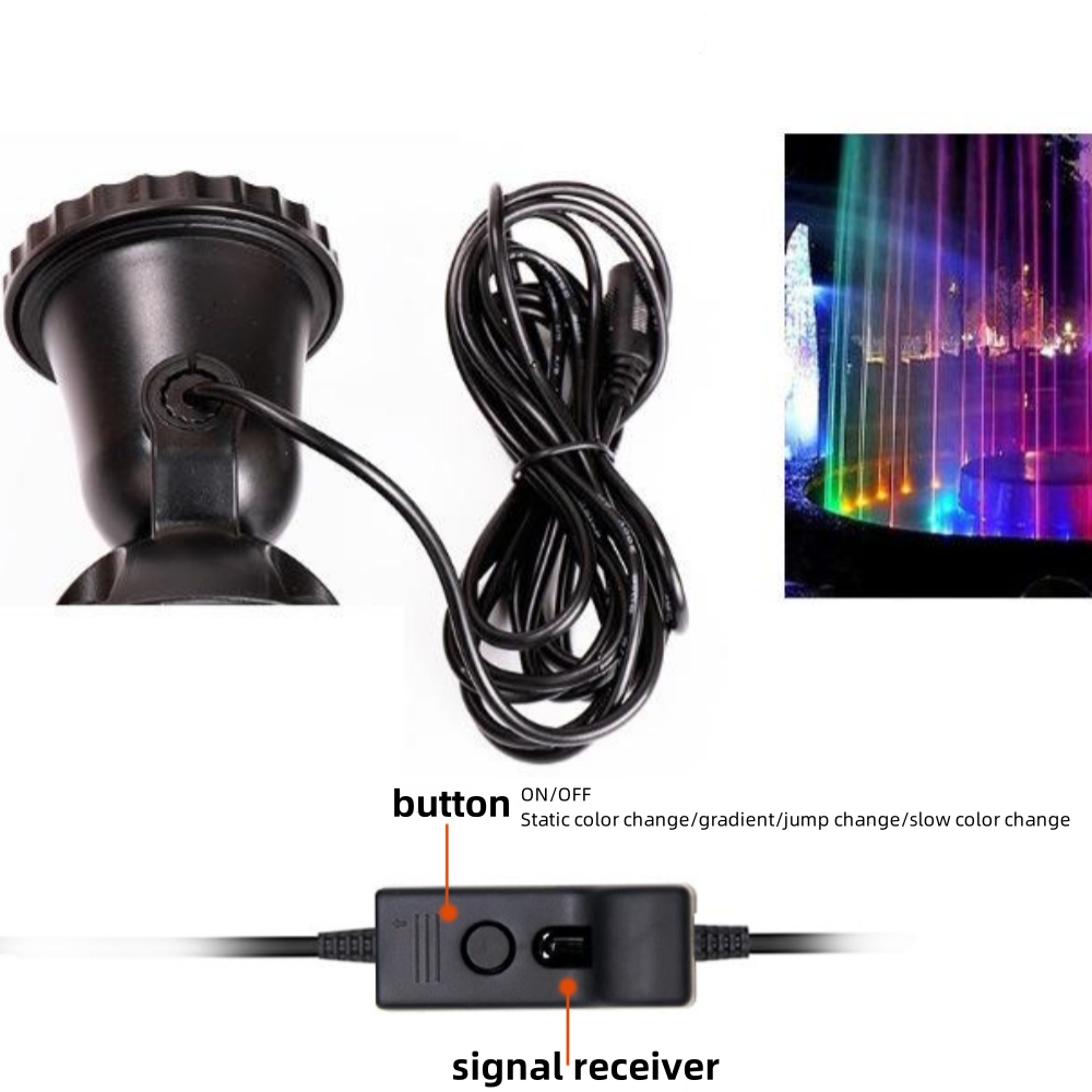 IP68 Waterproof LED Underwater - Pond Light Submersible recension och pris