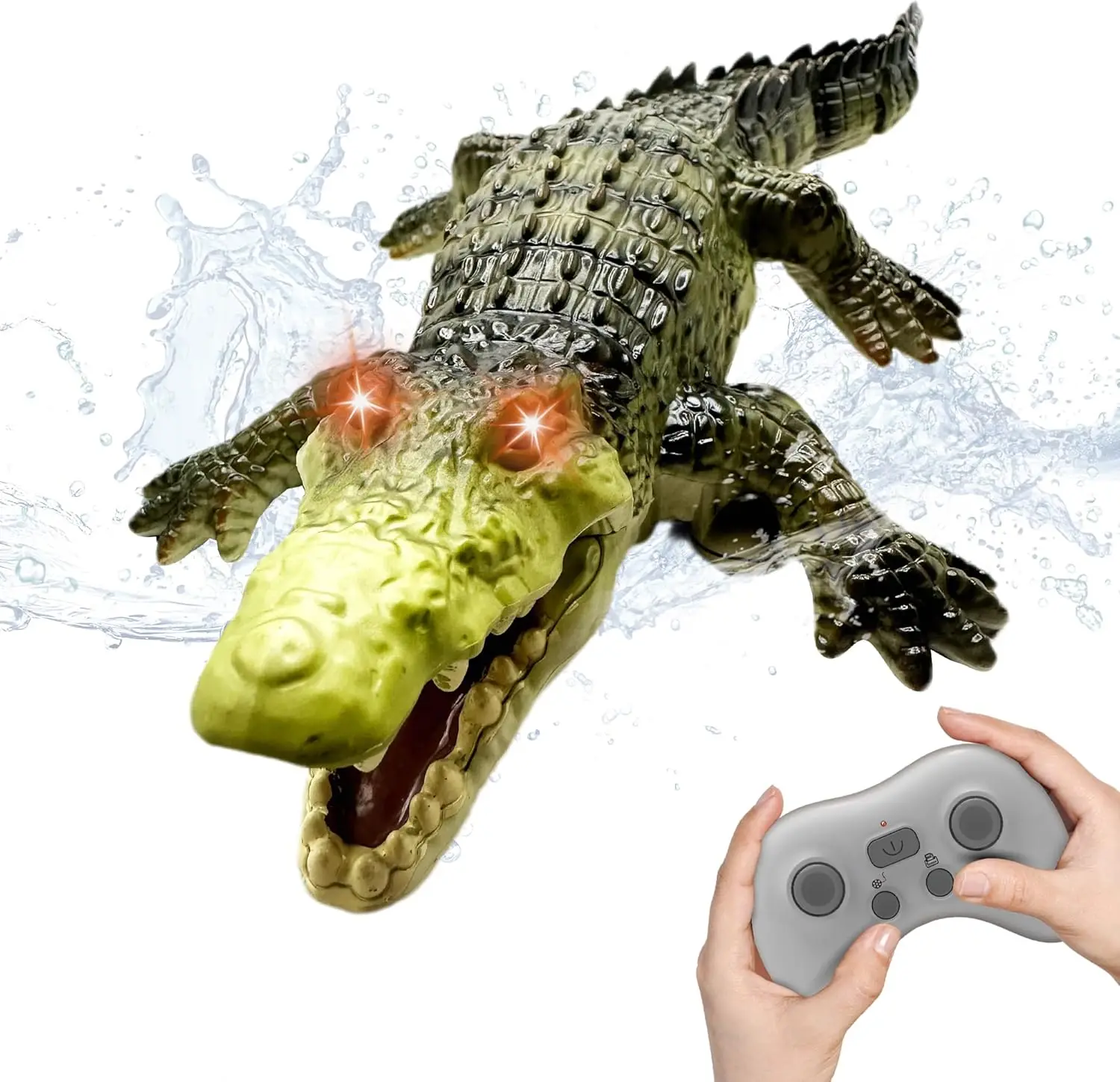 Remote Control Crocodile Water - Pond Light Submersible recension och pris
