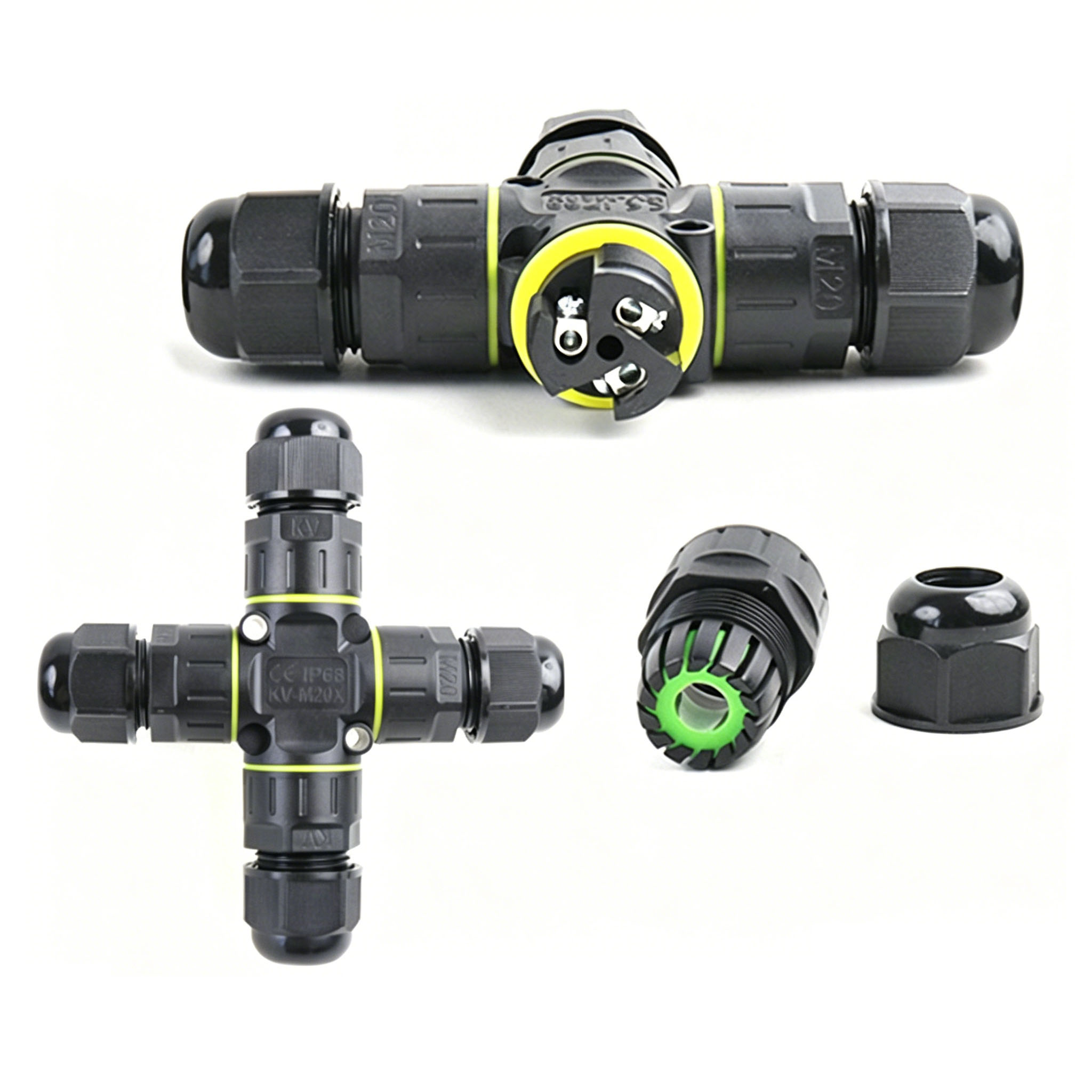 IP68 4-Way Cross Waterproof Co - Outdoor Lighting Junction recension och pris