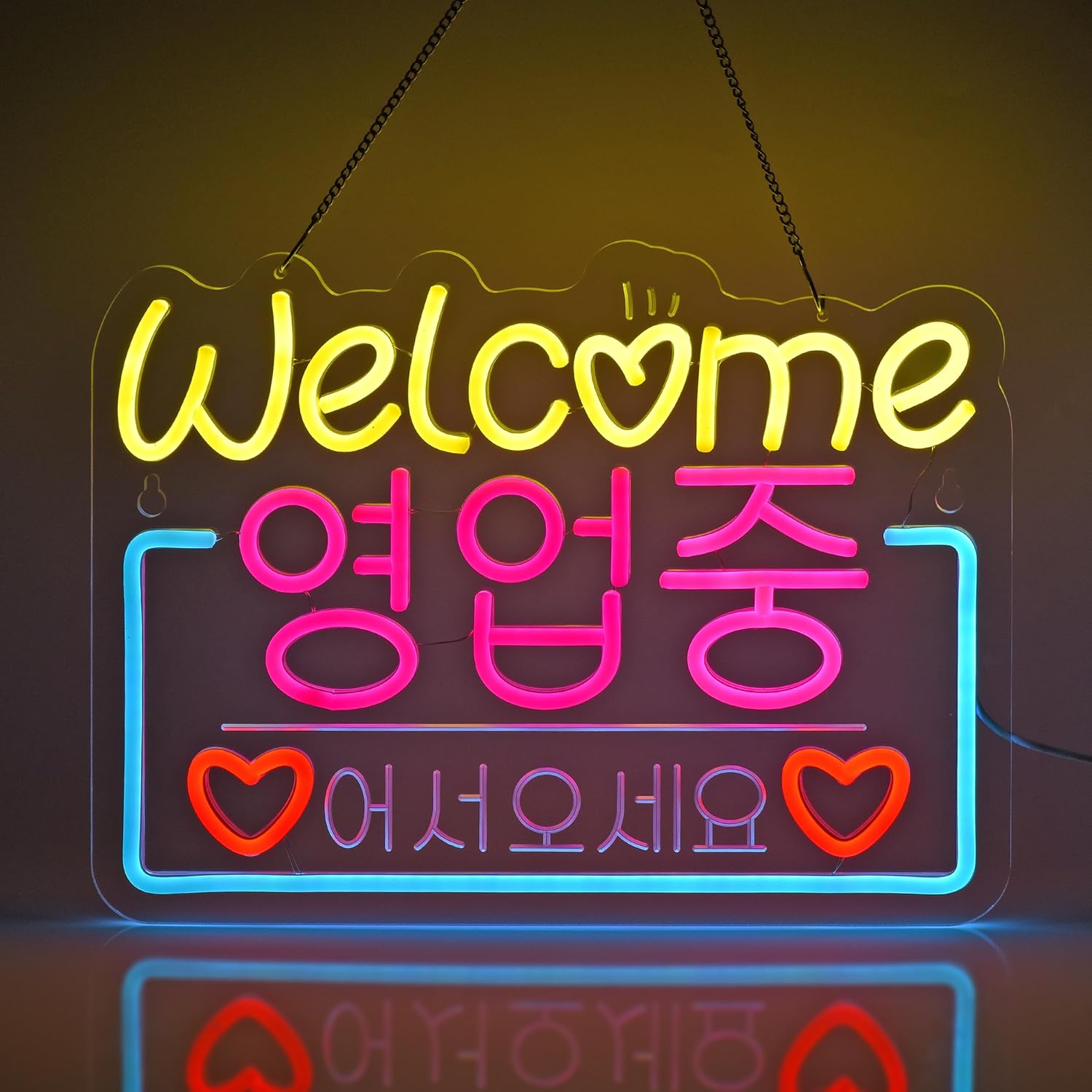 Korean Welcome on Sale Neon Si - Outdoor Lighting On Sale recension och pris